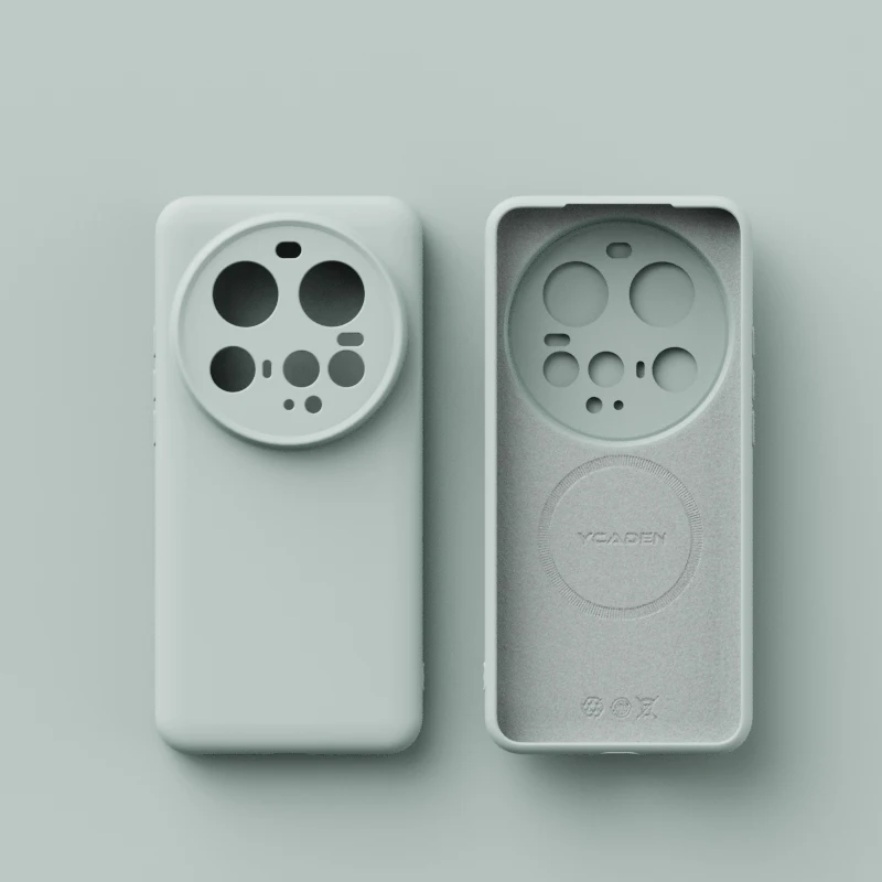 Magnetic MagSafe Solid Color Phone Case with Camera Protection