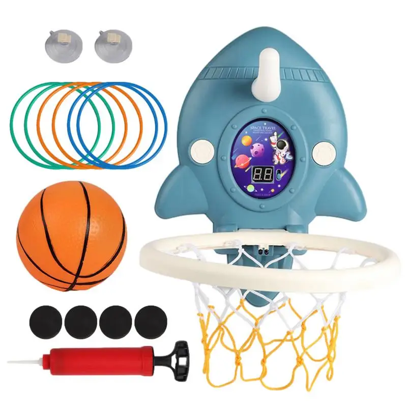 

Kids Basketball Game Set Fun Counting Basketball Shooting Rack Outdoor Sports Goal Game For Kids Boys And Girls