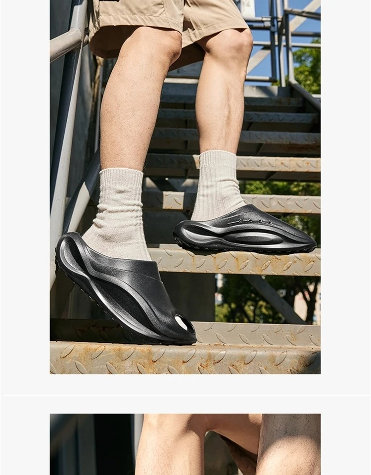 شباشب Xtep Starfall للذكور لصيف 2025 أحذية جديدة خفيفة الوزن غير رسمية قابلة للتنفس ونعل ناعم أحذية زغب مريحة 875219350001