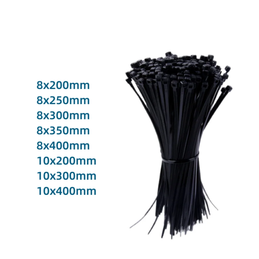 Cable Tie 50pcs 8/10 Series 8x200 8x250 8x300 10x200 10x300 Self
