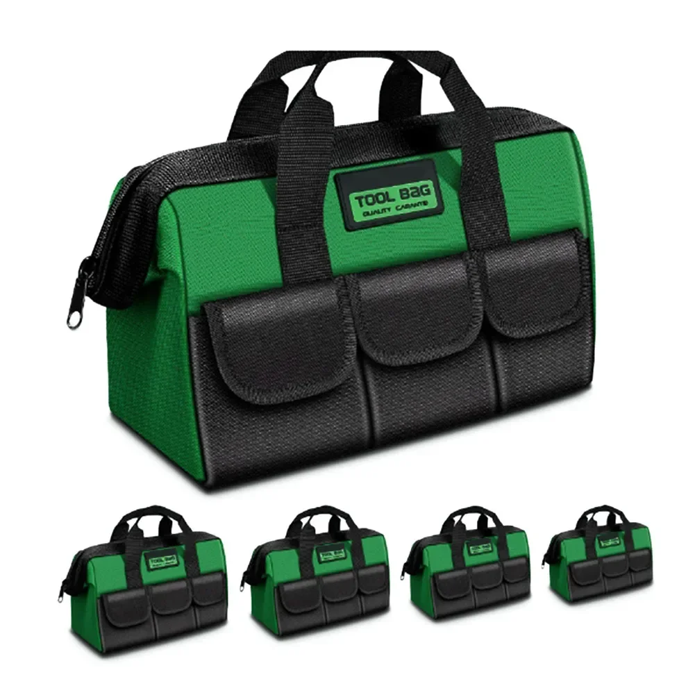 Waterproof Tool Bag Multi Pocket Electrician Bag Oxford Cloth Material for Tool Storage Wrench Socket Storage 16 in 5