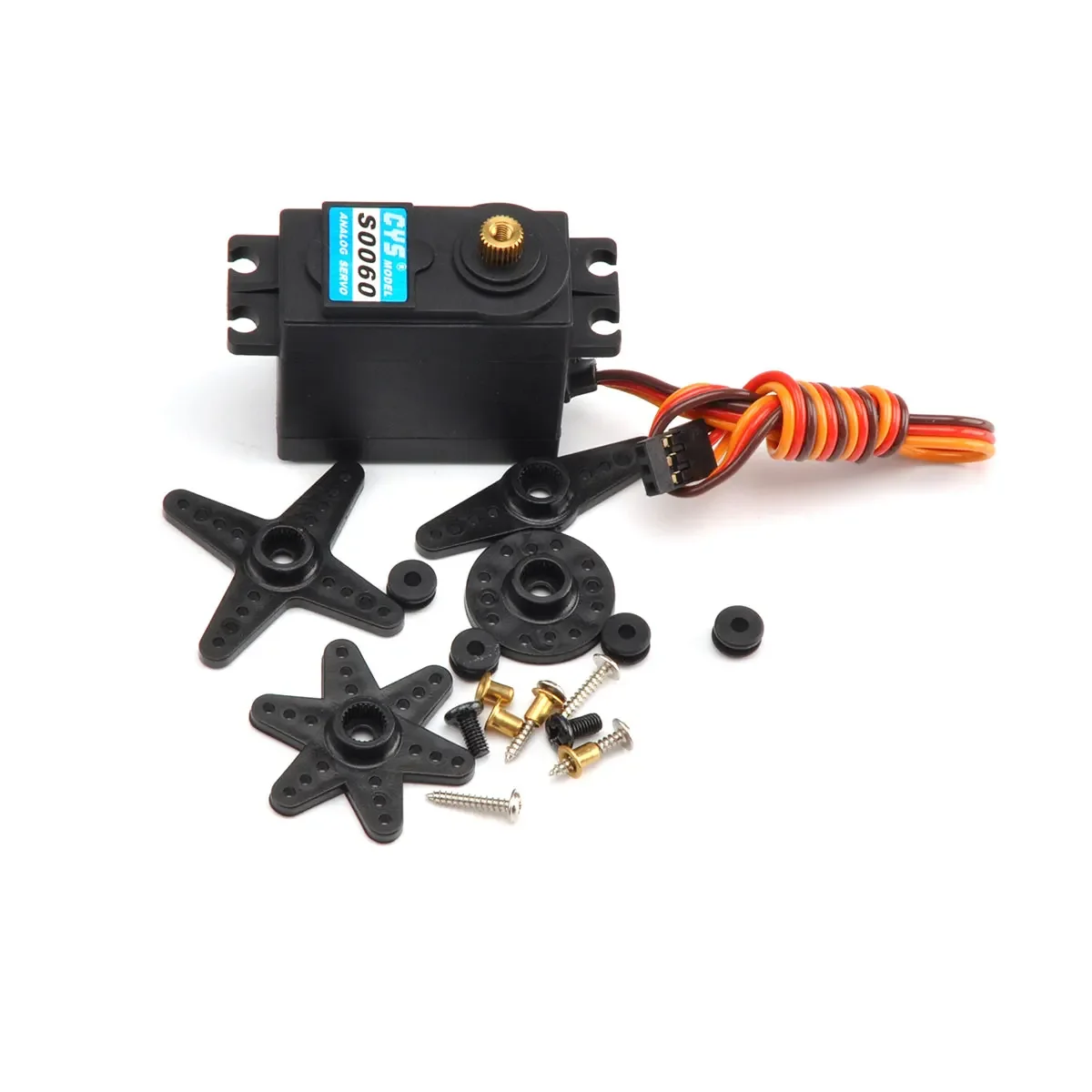 CYS-S0060 Servo Torque 6.0-6.5kg Operating Voltage 6.0V-7.4V Servos for RC Aircarft 5