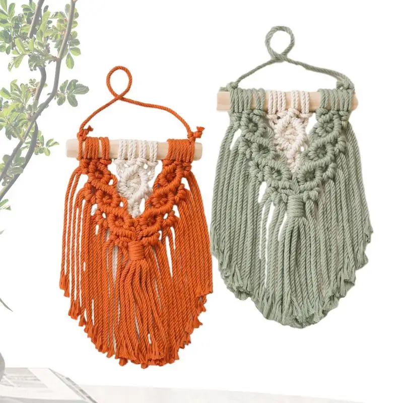 

DIY Macrame Ornaments for Christmas Macrame Christmas Tree Kit Tree Exquisite Christmas Decorations Creative Macrame Kit