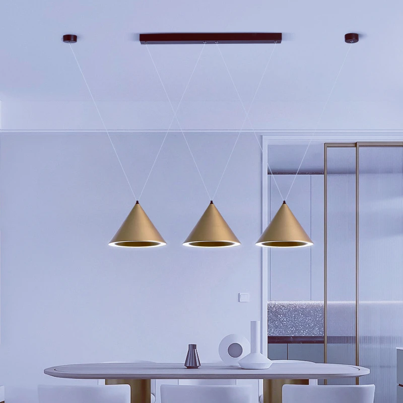 

Black Design Pendant Lights Decor For Kitchen Dining Table Parlor Bedroom Indoor Lighting Fixture Decorative Led Hanging Lamps