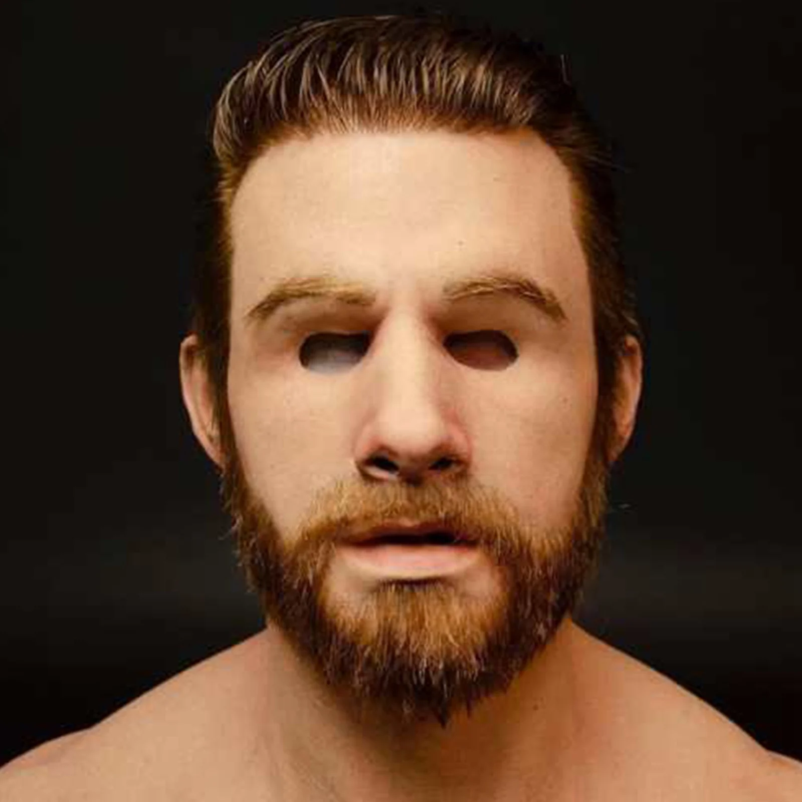 ماسک سیلیکون و موی طیبعی فول بادی 10 S7fbe213464eb41b7bffa82b98450549cw