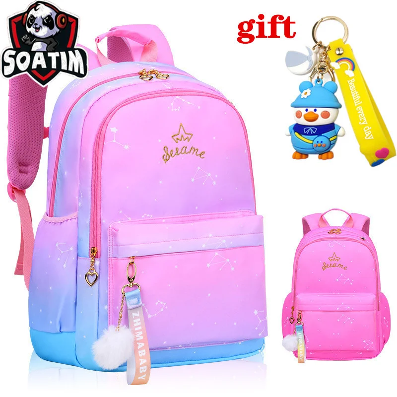 

waterproof Children School Bags for Girls Primary princess school backpack Orthopedic Backpacks schoolbag kids Mochila Infantil