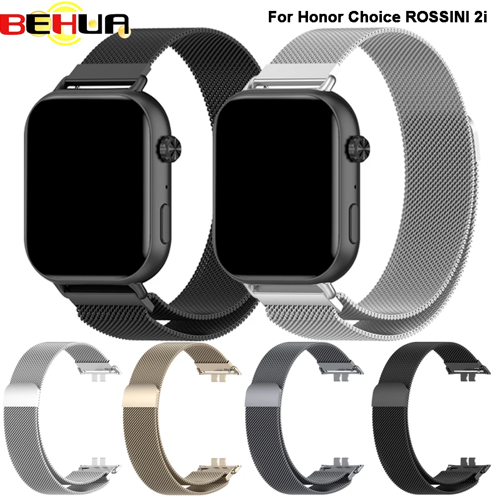 Premium Stainless Steel Smartwatch Wristband with Pins - Sleek Metal Bracelet Accessories