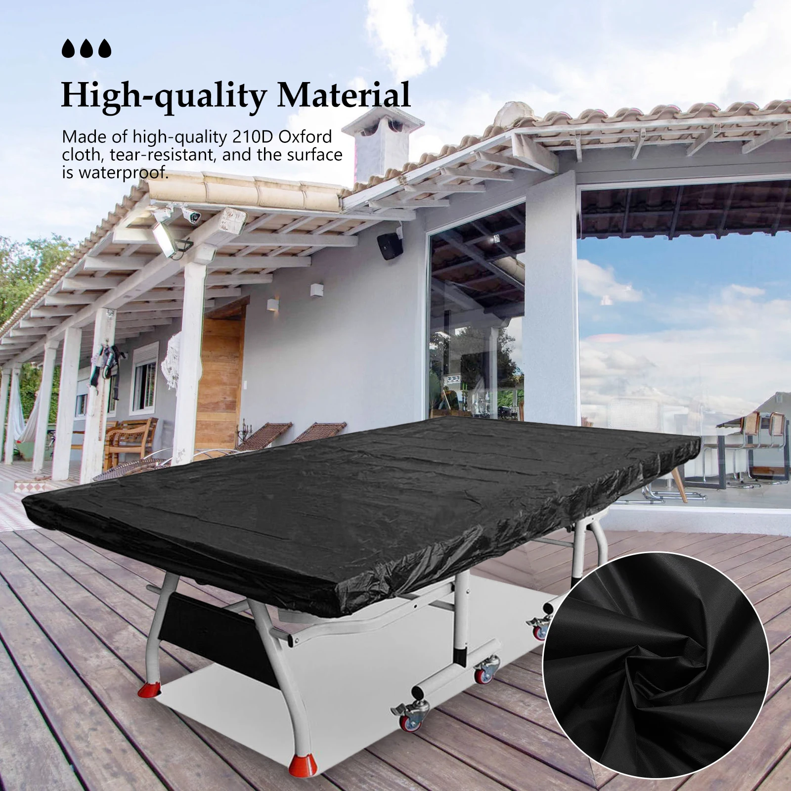 NewWaterproofDustproofPingsPongTableCoverStorageCover
