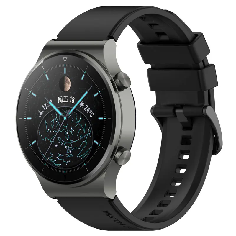 Enhanced Silicone Sport Watchband - Premium Strap