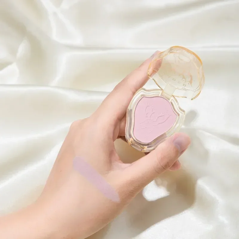 Powder blusher Blush powder Facial blusher Face blusher matte natural cheek tint brighten face waterproof contouring cosmetics blush powder soft female makeup 1pcs
