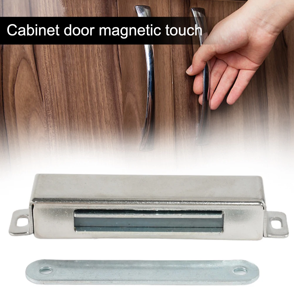 

Stainless Steel Magnetic Collision Bead Buckle Cabinet Door Old-Fashioned Clip Wardrobe Lock Card-Type Magnetic Suction