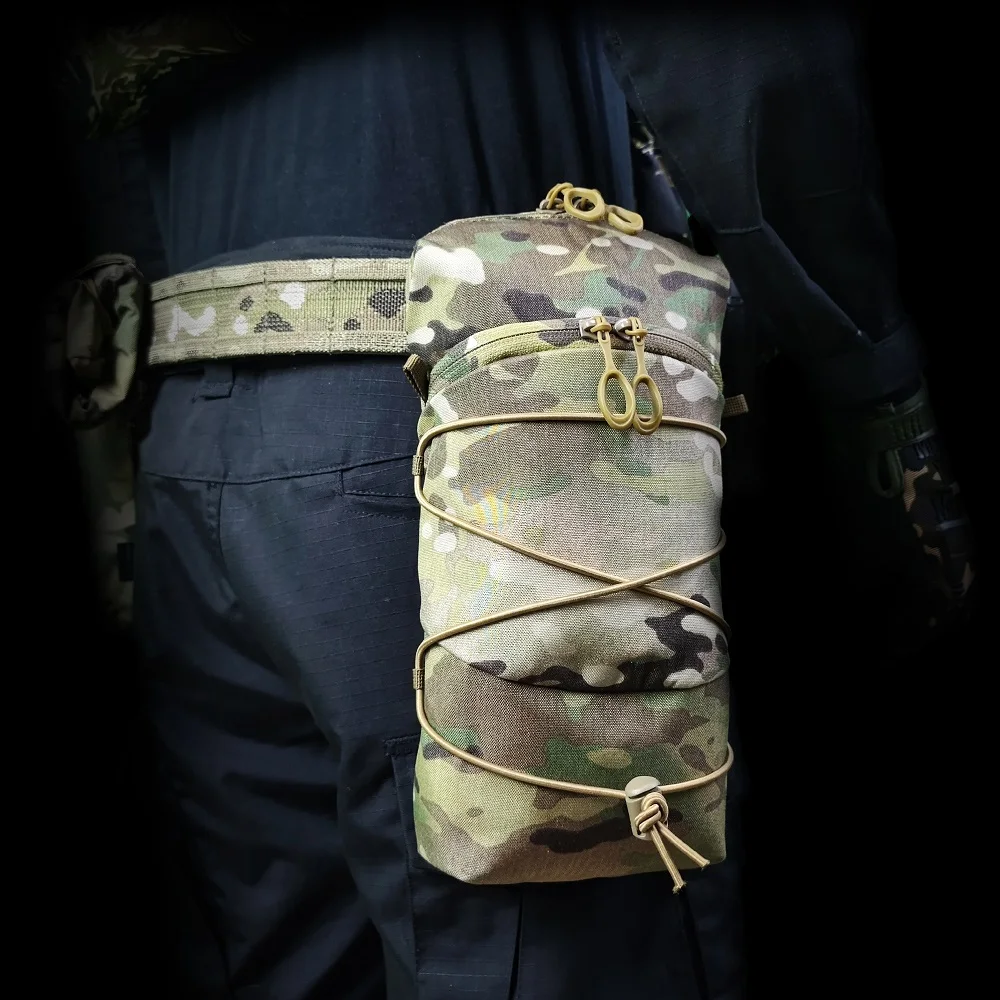 New Special Operations Equipment Multi-purpose Tactical Vest Pouch 12x5 Vertical Miscellaneous Bag Storage Bag