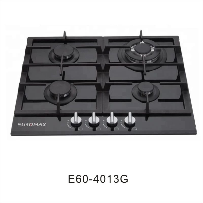 Factory OEM/ODM/CKD/SKD Built-in 4 Burners Cooker Gas Hob/Cooking 60CM Gas Cooktop Glass Stove