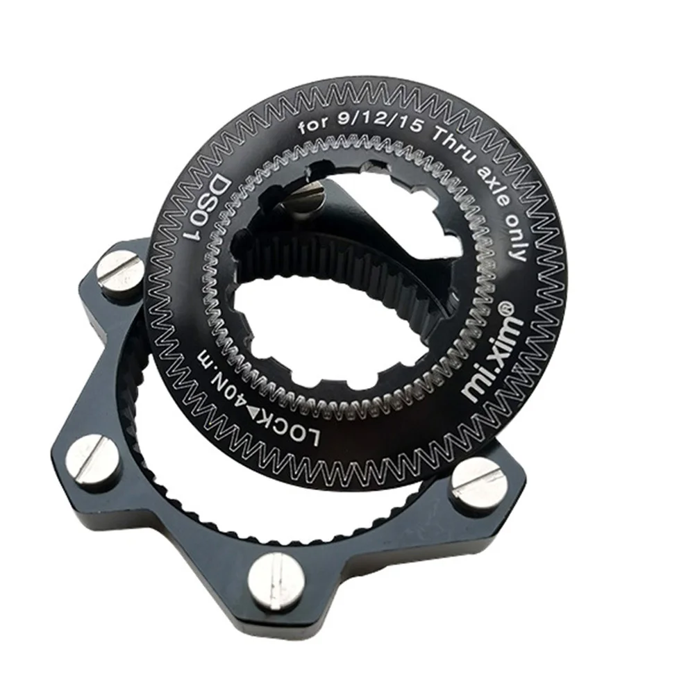 1&times;Bicycle Centerlock To 6-Hole Adaptor 6-Bolt Disc Brake On Centrelock Hub Center Locks Conversion Seat Cycling Accessory