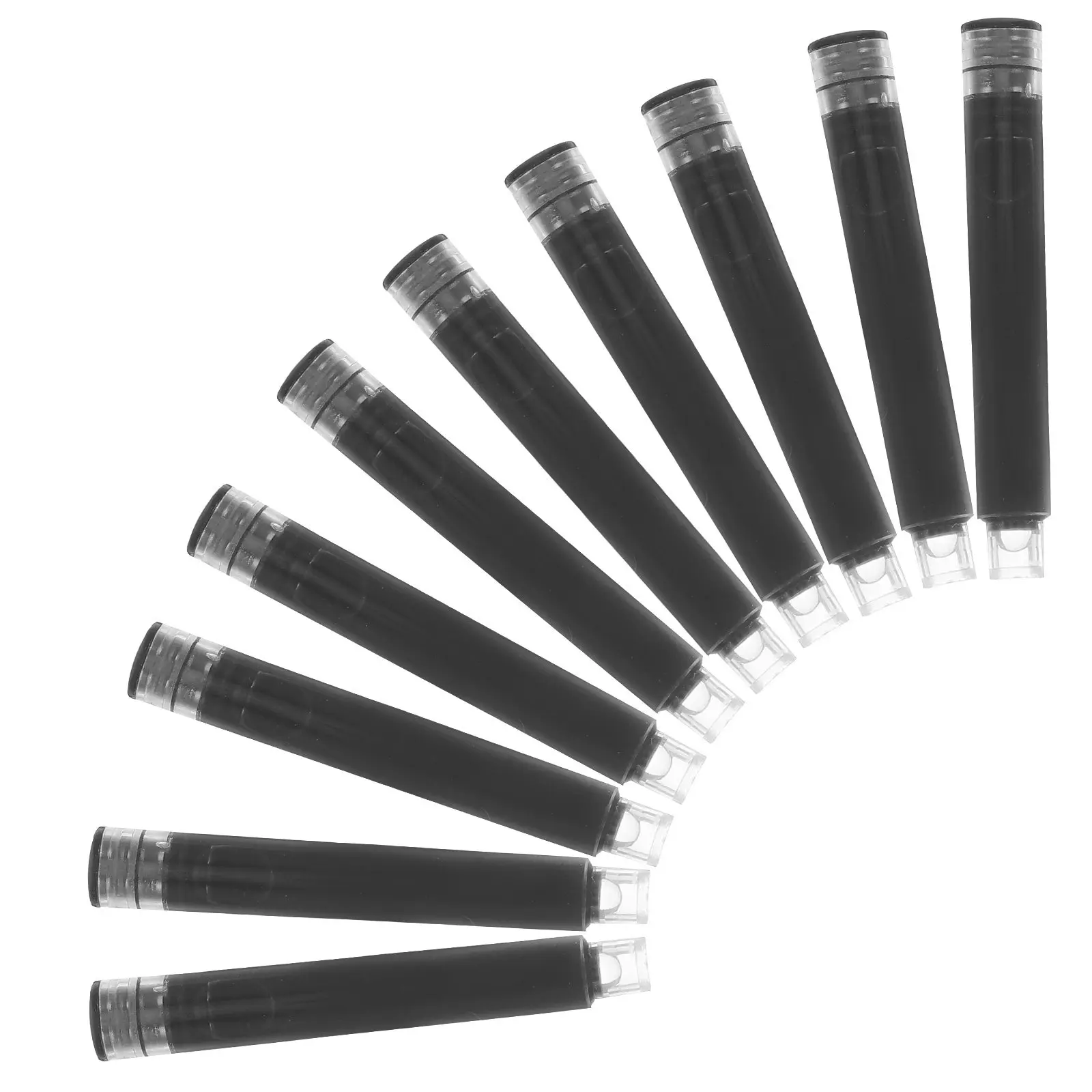 1세트 만년필 잉크 카트리지 재충전 가능 빠른 건조 부드러운 필기감 잉크 리필..