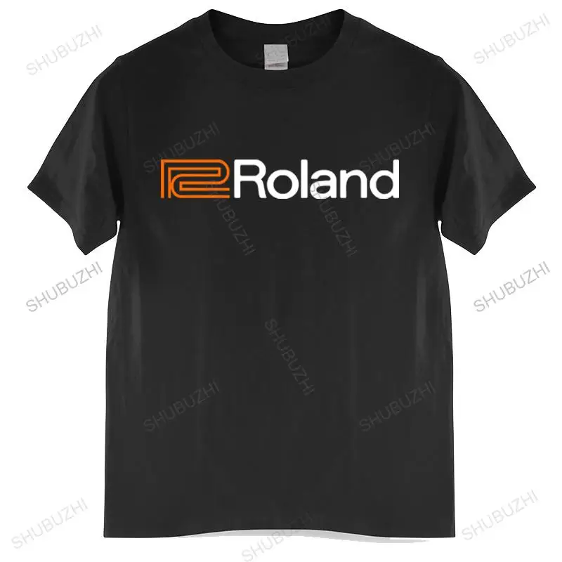 cotton tshirt men summer tees Roland Piano Organs 4 Black T Shirt Cool ...