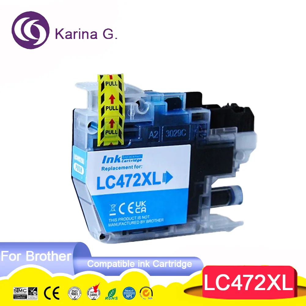 High Capacity LC472XL LC472 Premium Color Compatible Printer Ink Cartridge for