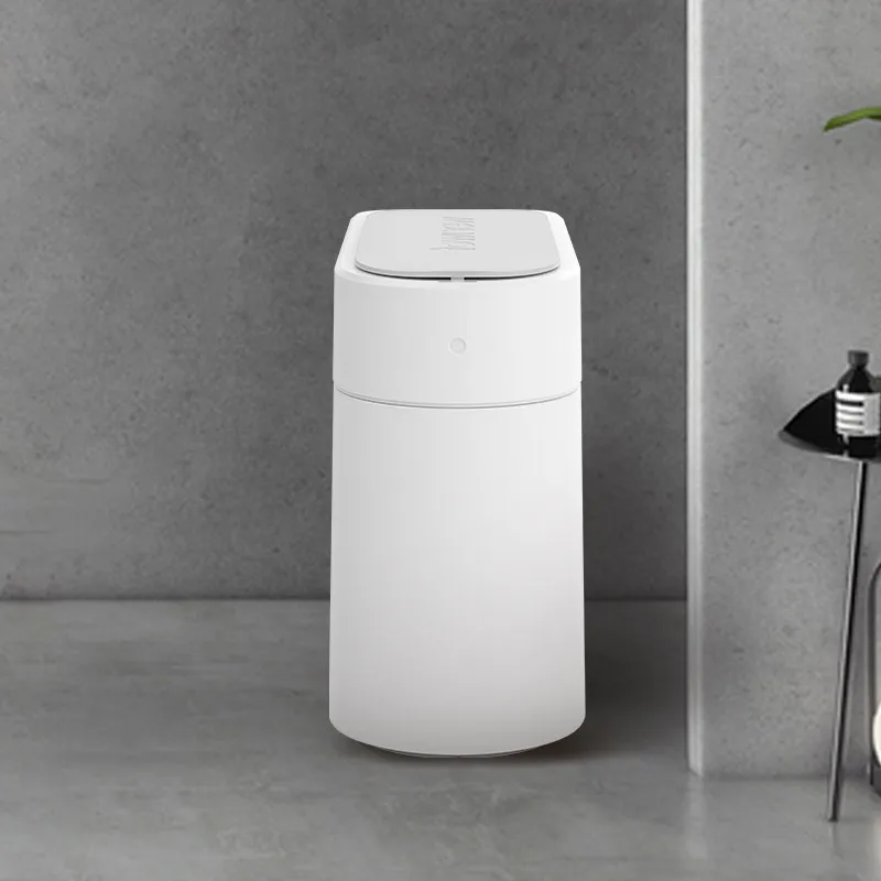 

Smart trash can home automatic packaging change bag with cover bathroom kitchen living room bedroom