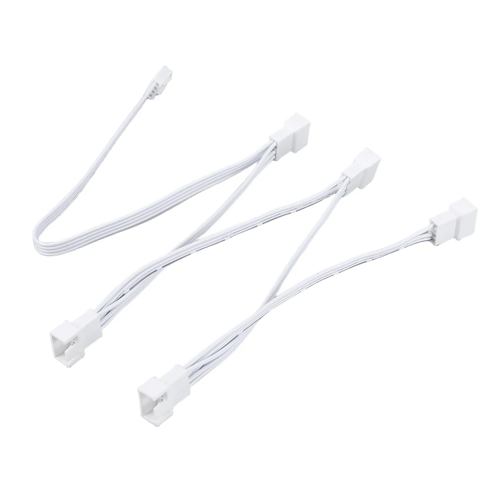 Portable PWM Adapter Cable 5/6 Ways Extension Cable Connector Female To Male PVC Insulation Material for Computer CPU