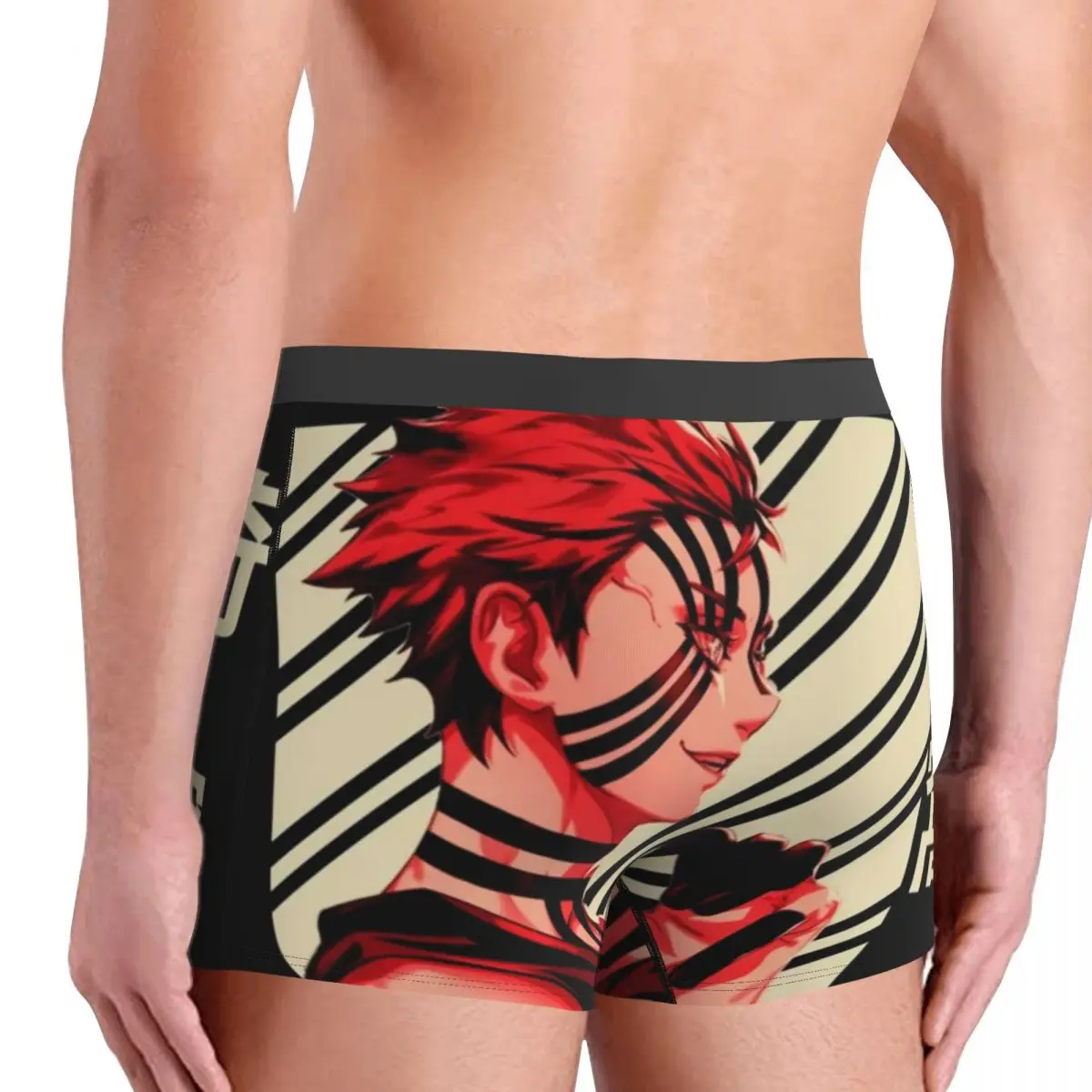 Demon Slayer Underwear akaza manga japan inosuke rengoku Plain Panties  Print Boxer Brief Pouch Male Large Size Boxer Shorts