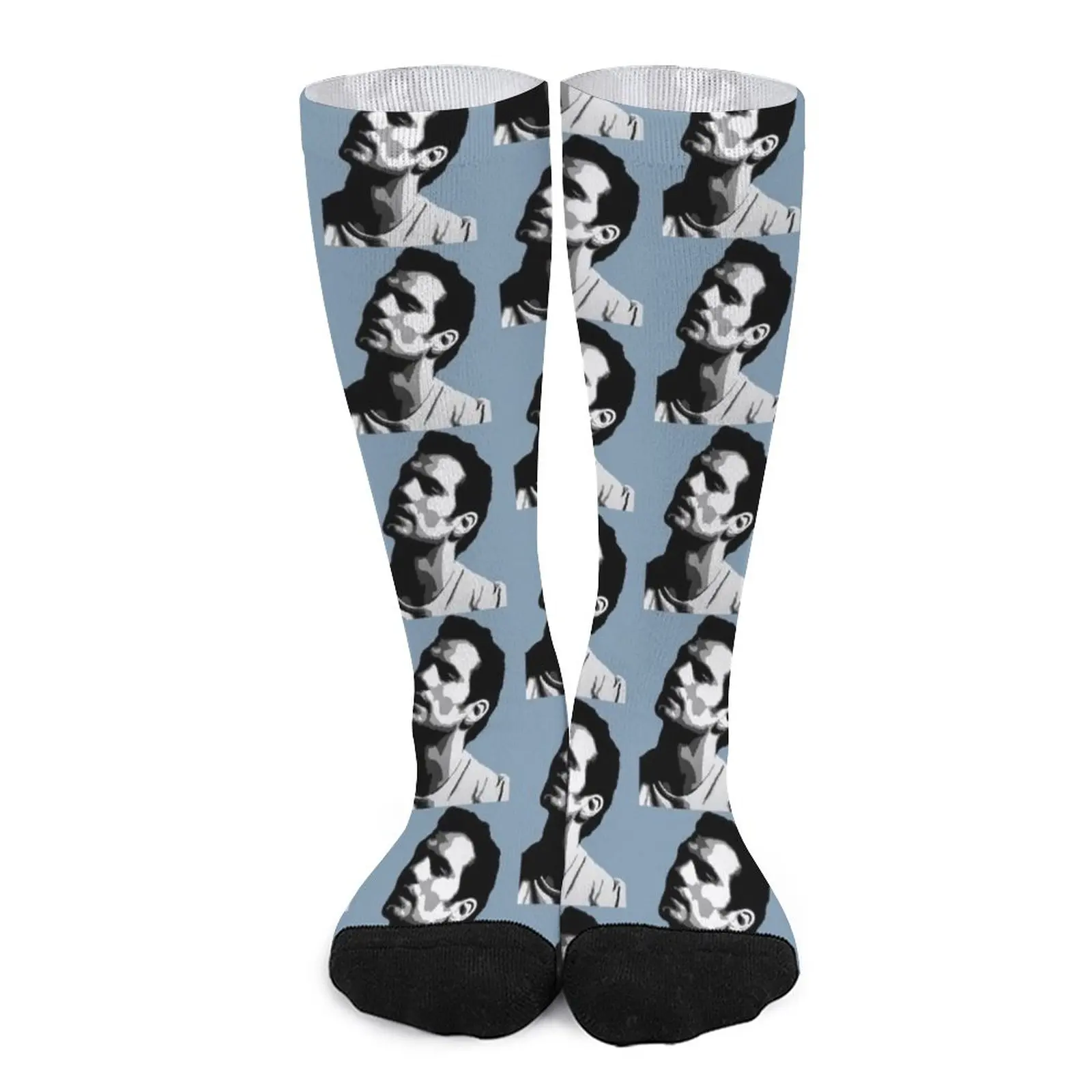 

Henry Cavill Black and White Portrait Socks funny sock Men's soccer sock