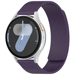 Silicone Magnetic Loop Strap - Versatile Sizes 18mm/20mm/22mm - 22mm watch band (Pu)