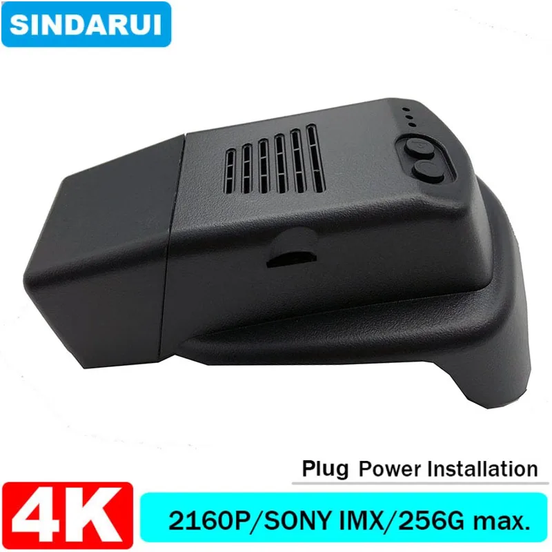 4K Hd 2160P Plug And Play Car Dvr Wifi Dashcam Per Volvo S90/V90/S90 2017 T4 2.0T,T5 2.0T/V90 Cross Country T5 Awd 2017 V60 2019