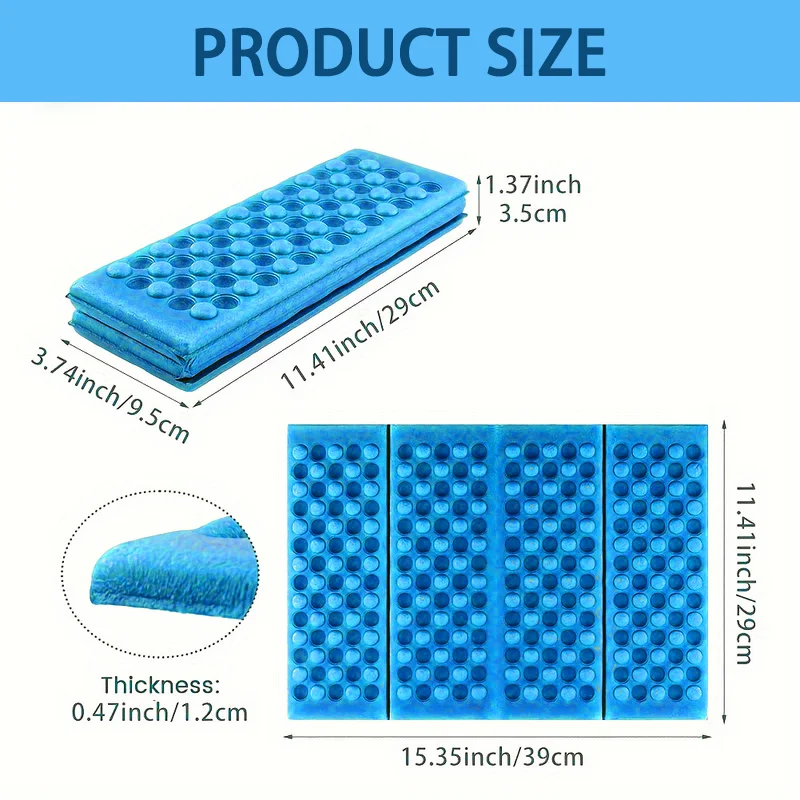 Outdoor Picnic Camping Mat Beach Moisture-Proof Foldable XPE Cushion Hiking Portable Small Mats Egg Trough Waterproof Pad BEST SELLERS