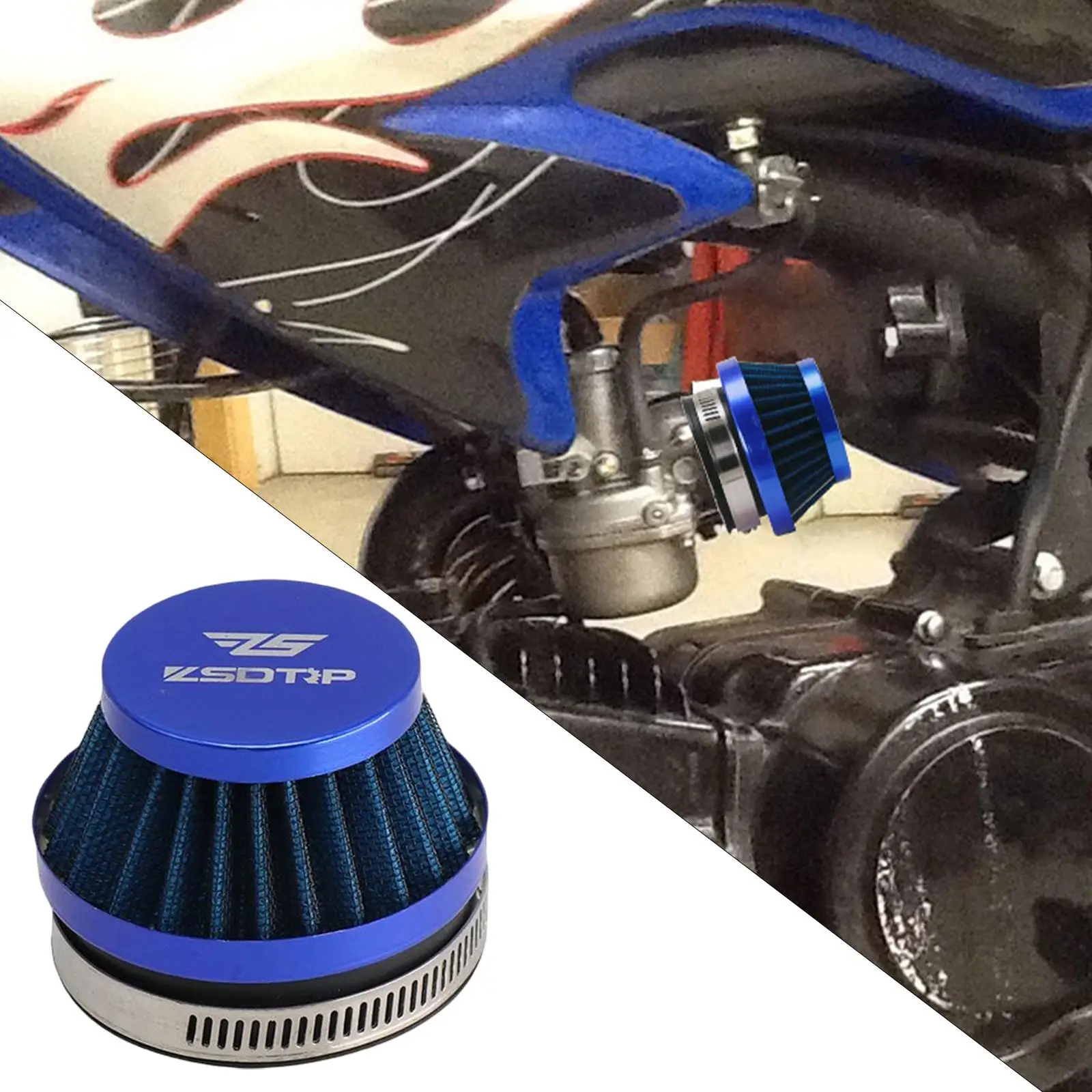 Motorcycle Air Filter 48mm / 55mm Intake Mushroom Head Cleaner for air filter,motorcycle air filter,air filter cleaner,motocross air filter