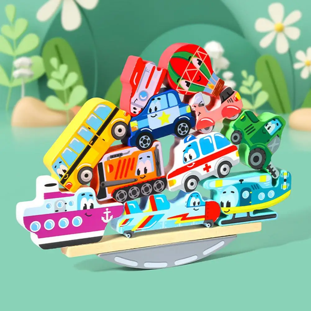 

Animal Shape Learning Toy for Children Stacking Block Toy for Toddlers Wooden Animal Dinosaur Stacking Blocks for Kids' for Boys