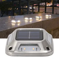 Solar Ground Light Solar Light Waterproof Warm Light Solar Garden Lamp Outdoor Courtyards Driveway Marker Light 3