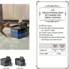 Wireless Cat Water Fountain Battery Operated Automatic Pet Water Fountain With Motion Sensor Dog Cat Water Dispenser Bowl 4