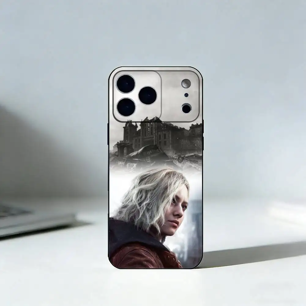 Resident Evil Black Silicone Phone Case