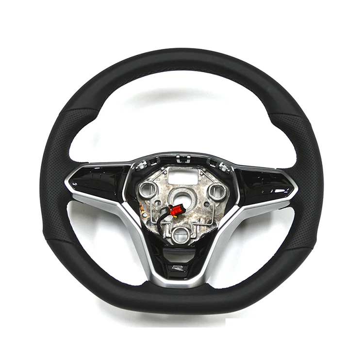 

Newest Hot Sale Steering Wheel With Perforated Leather Paddles For Volkswagen