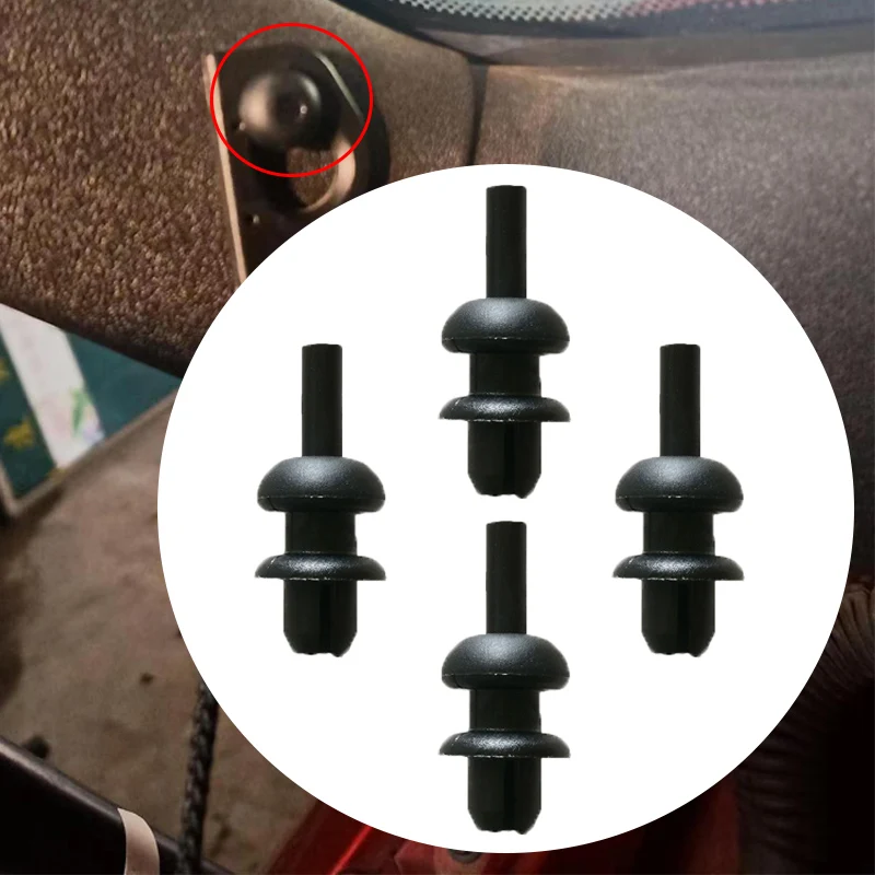 4Pc Posteriore Boot Trunk Parcel Shelf Cord Strap String Clips Staffa Di Montaggio Gancio Per Citroen Saxo/Xsara Picasso 1999 2000 2001