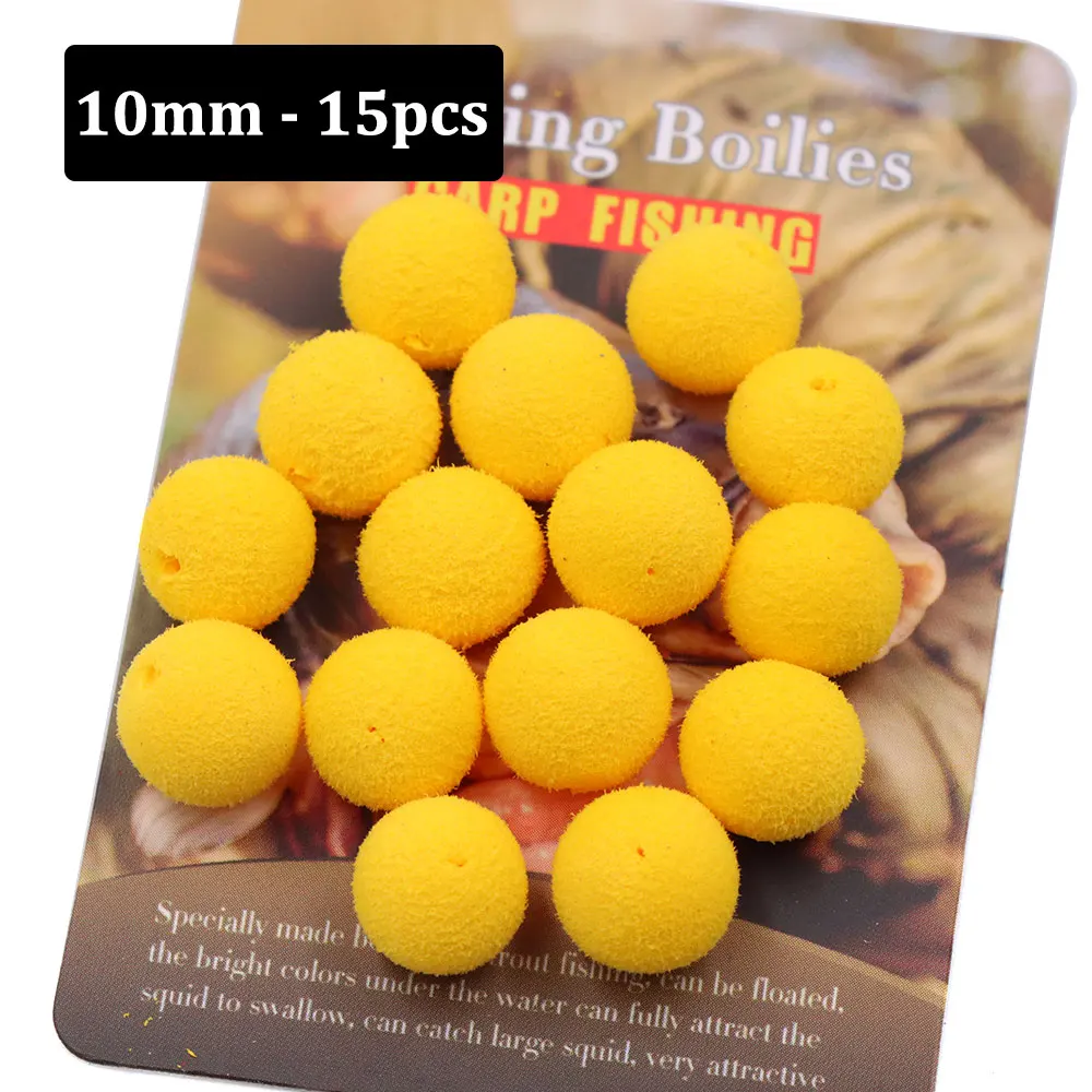 Yellow-10mm-15pcs