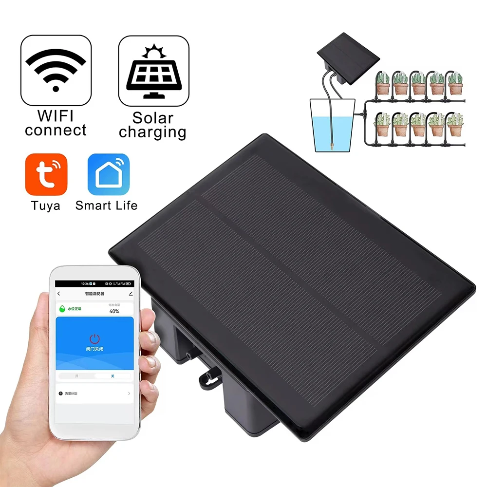Solar Outdoor Watering WiFi Smart Device