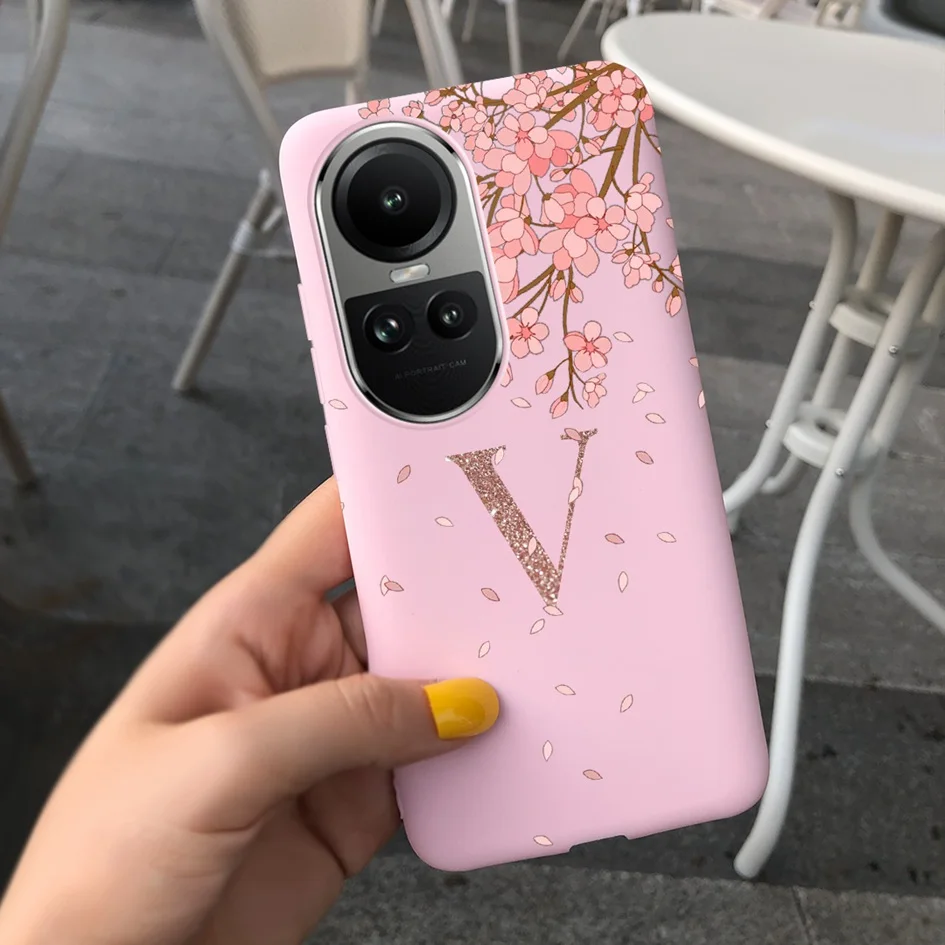 Crown Letters Slim Soft TPU Protective Case - Cute Bumper Cover