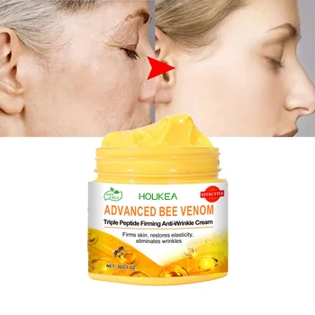 Veleno d'api Crema viso antirughe Riparazione Rimozione istantanea delle rughe Miglioramento antietà del viso Linee sottili Nutriente della pelle 1