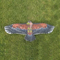 1.1m Flat Eagle Kite With 30 Meter Kite Line Children Flying Bird Kites Windsock Outdoor Toys For Kids Gift 2