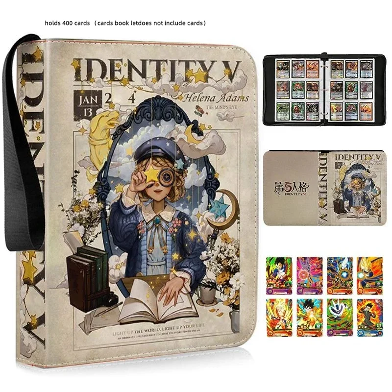 その他 Identity V ILLUSTRATION COLLECTION 400pcs/900pcs Identity V Card Album Book Folder 4/9 Card Slots