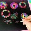 Funny Spirograph Drawing Toys Set Montessori Education Geometric Ruler Toys Drawing Accessories Creative Educational Kids Toy 2