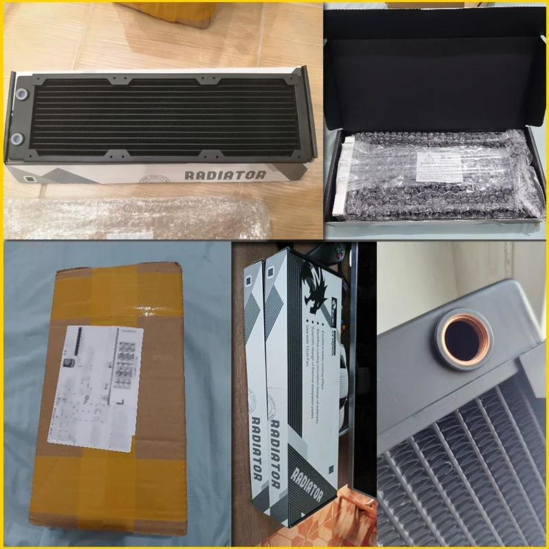 Bykski-ラジエーター,30mm,厚さ銅 (12cm),120/240/360/480mm用,冷却