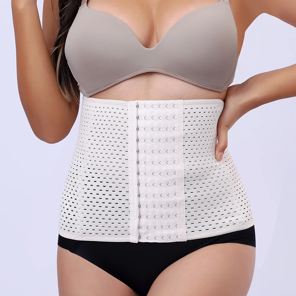 

ZHAN BEAUTY 2525 пояс для живота для контроля живота 25 см Высота 6 Rows13 глаз