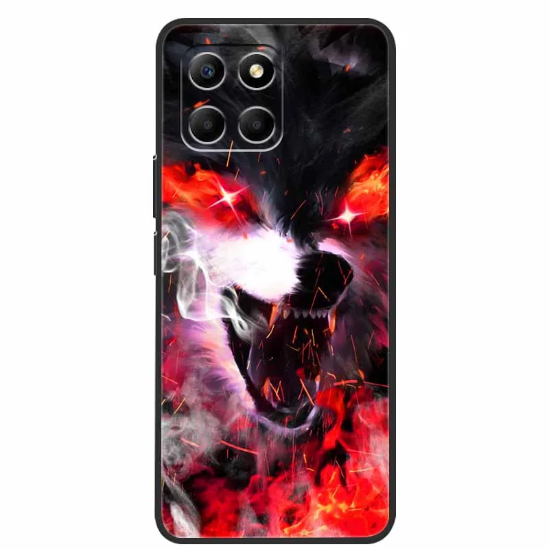 Stylish Black Cat Soft TPU Silicone Back Cover