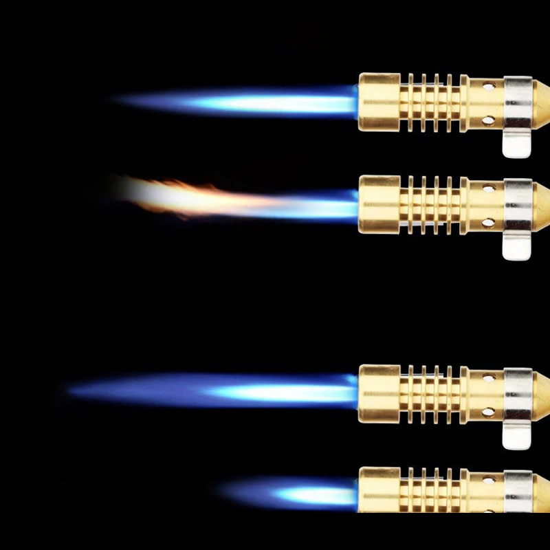 Gas Burner Flame Gas Torch Flame Gun Blowtorch Cooking Soldering Butane AutoIgnition Lighter Heating Camping