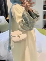 Abaya-Kimono brodé de luxe pour femmes, caftan musulman Islam, robes modestes, Abayas pour femmes, Kebaya, Eid, Dubaï, 2024 5