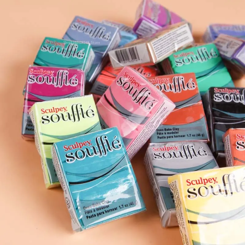 12g25 Color Polymer Clay Jewelry Clay DIY Low Temperature Baking Model