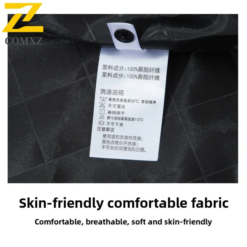 COMXZ Rainproof Coat Windproof Waterproof Casual Outdoor Climbing Work Biker Jacket Camping Breathable Plus Size Men's Outerwear