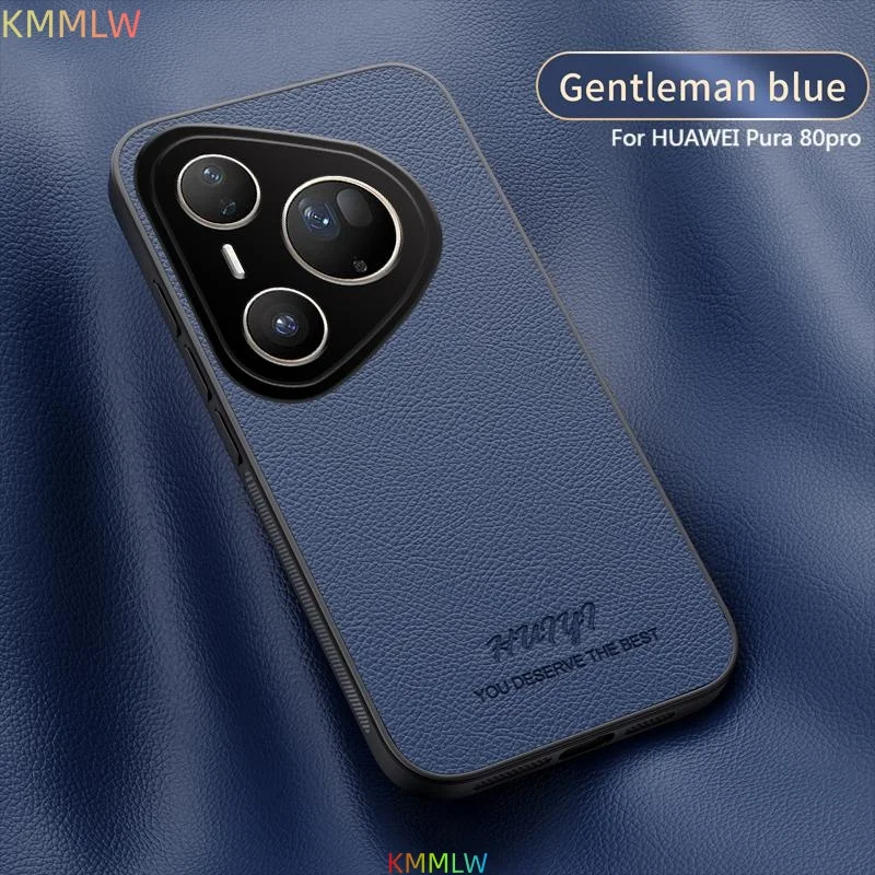 Elegant Ultra-thin Business Leather Case with Built-in Magnetic Closure